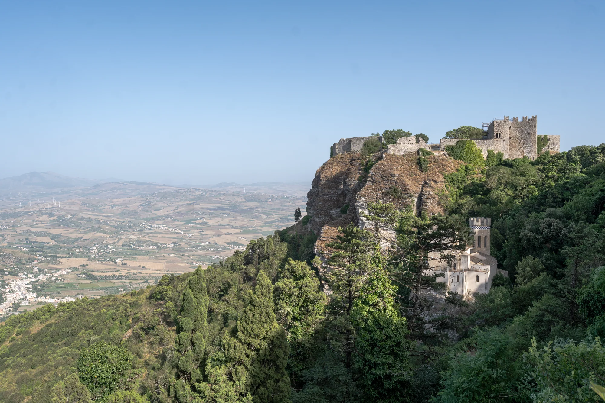 Château de Vénus et Torretta Pepoli à Erice