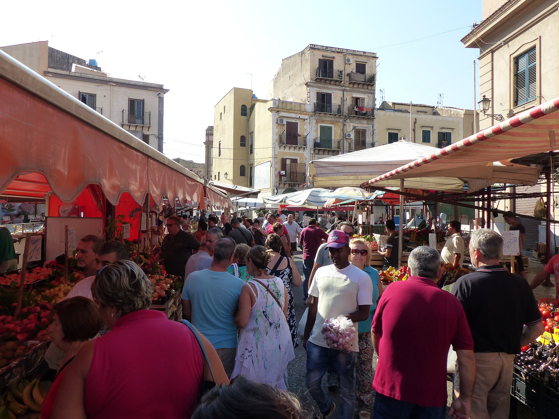 Marché de Ballarò à Palerme